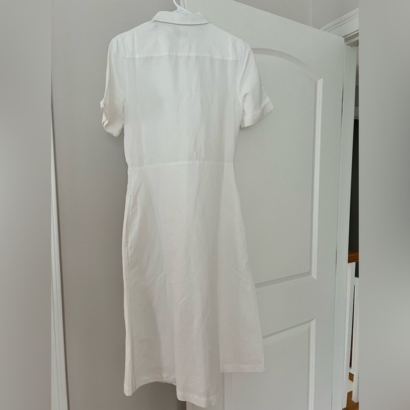 Vineyard Vines tie-front linen dress - Picture 2 of 4